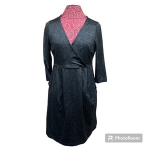 Women’s Eddie Bauer Faux Wrap Dress Size M